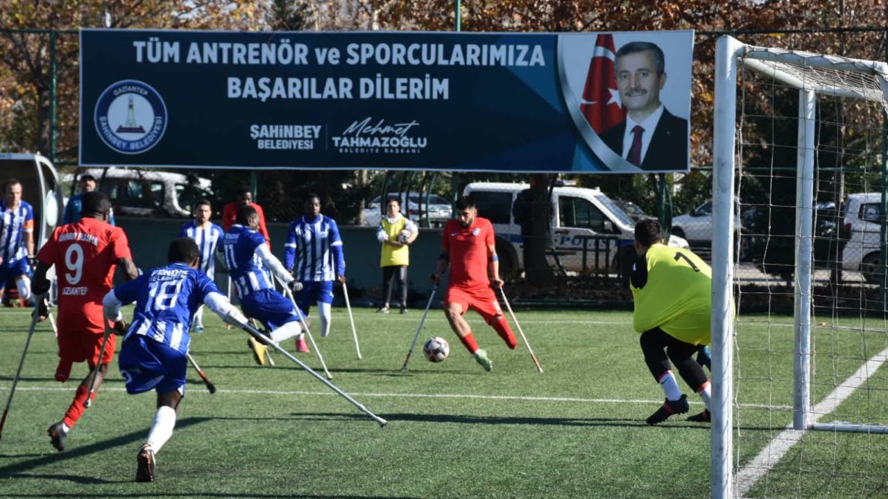 Şahinbey Ampute kendi evinde galip: 4-1