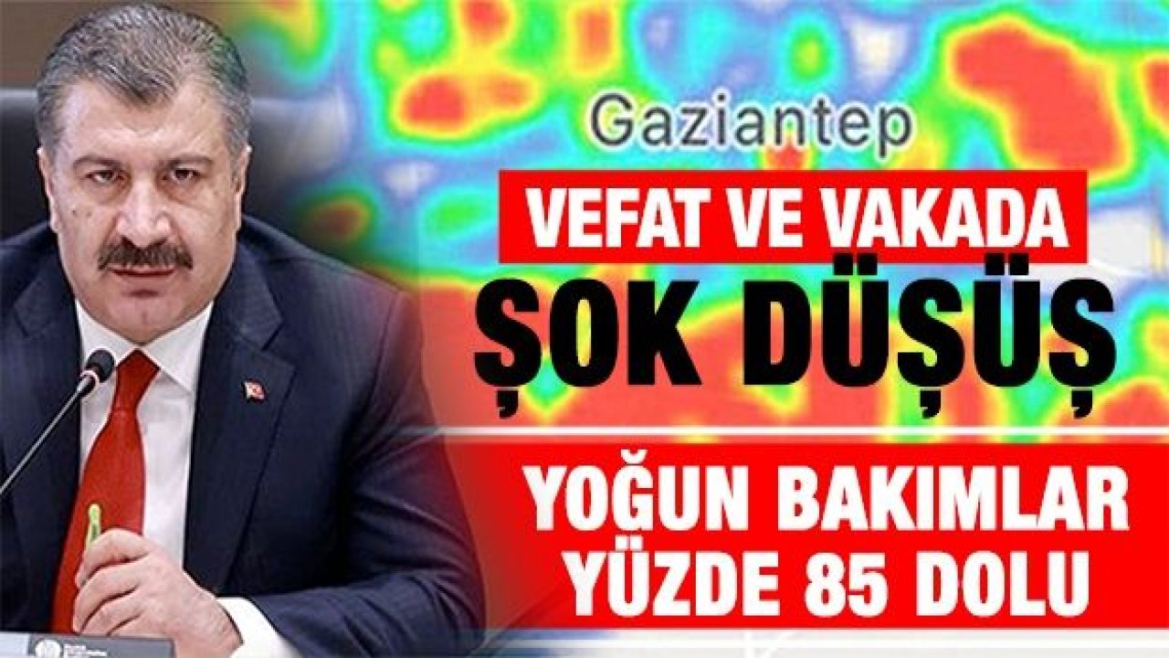 Vefat ve vakada şok düşüş! Yoğun bakımlar yüzde 85 dolu