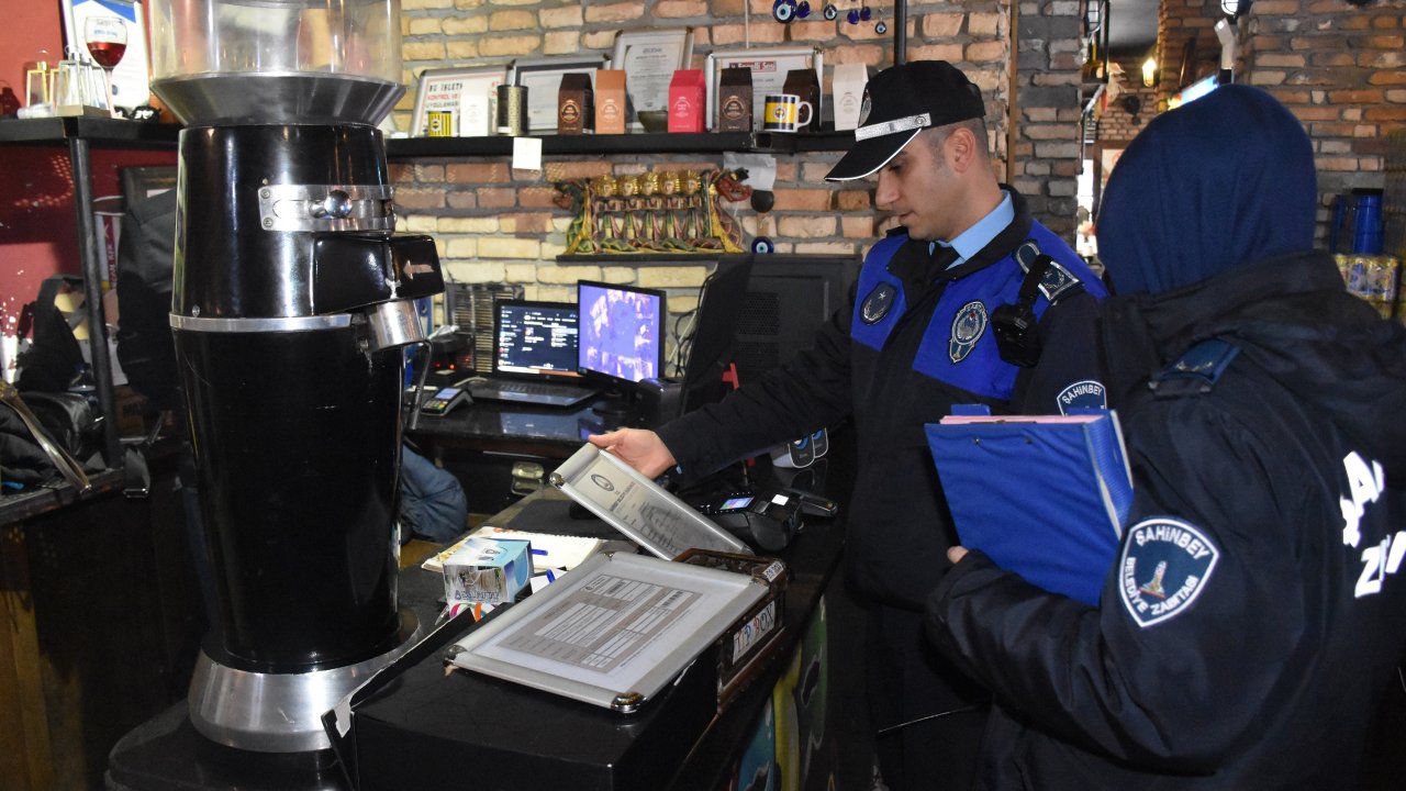 Şahinbey'de Zabıta ekipleri yılbaşı denetimlerini yoğunlaştırıldı