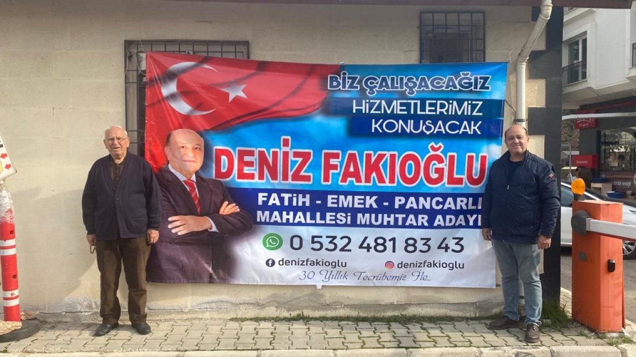 Askerin oğlu Fatih Mahallesine aday