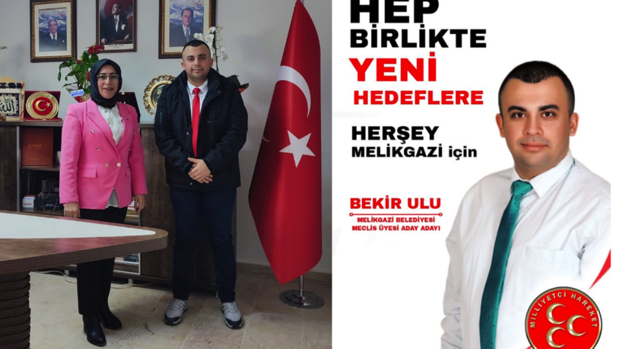 Bekir Ulu: Engelleri Aşan Bir Lider Olarak Melikgazi İçin Yola Çıkıyor