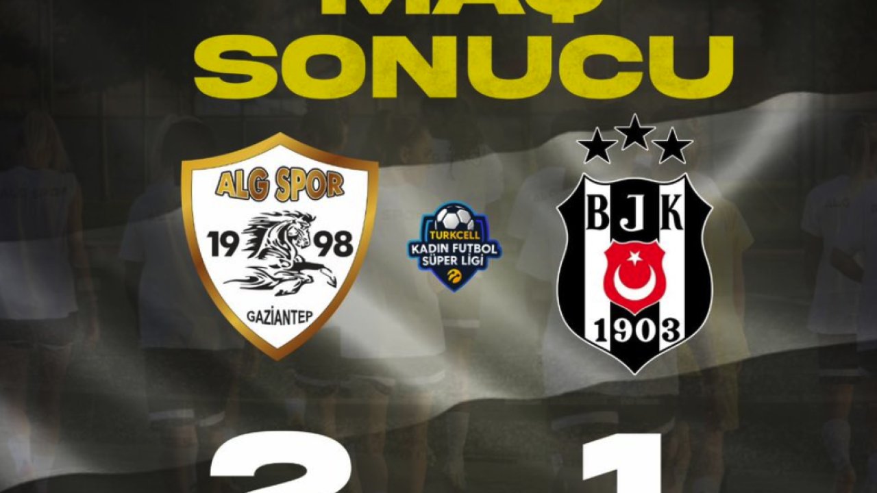 Gaziantep ALGSpor, Sahasında Kartal'ı Avladı: Beşiktaş'a 2-1 Üstünlükle Galibiyet Şovu!