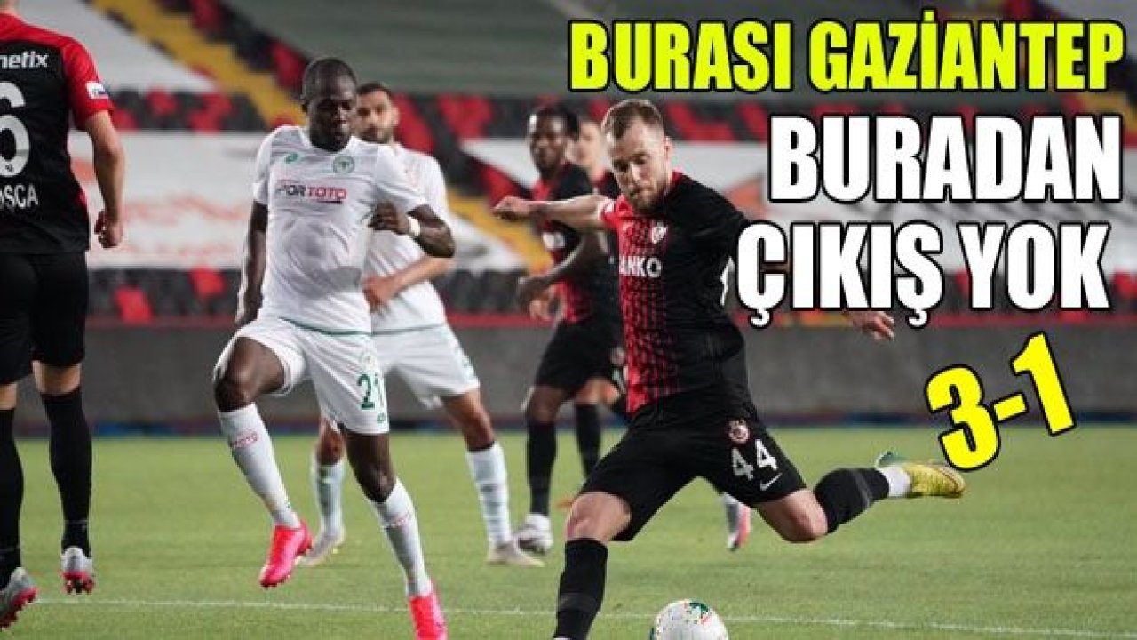 GAZİANTEP FK SONRADAN AÇILDI