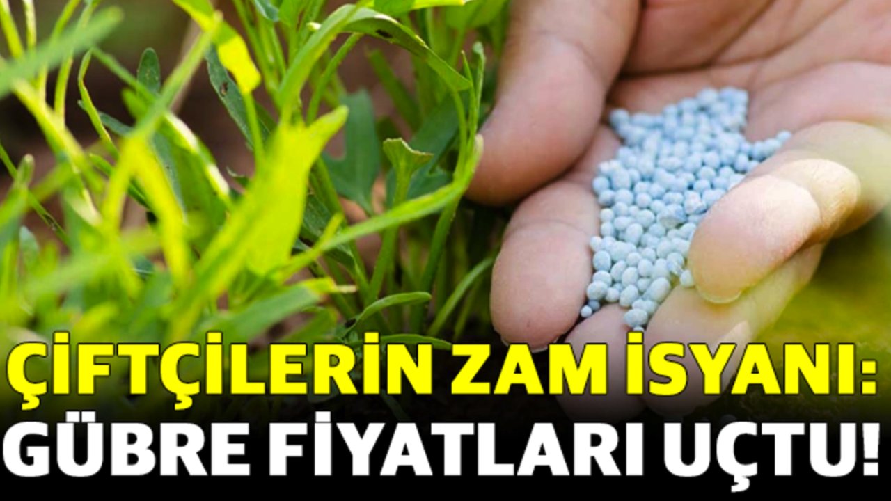 Gaziantep'te Çiftçilerin Zam İsyanı: Gübre Fiyatları Uçtu!