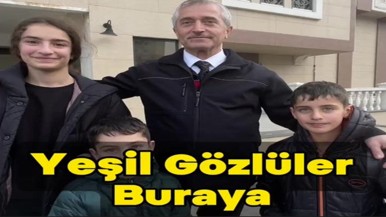 Şahinbey'de Tesadüf Oluşturan Yeşil Gözlüler