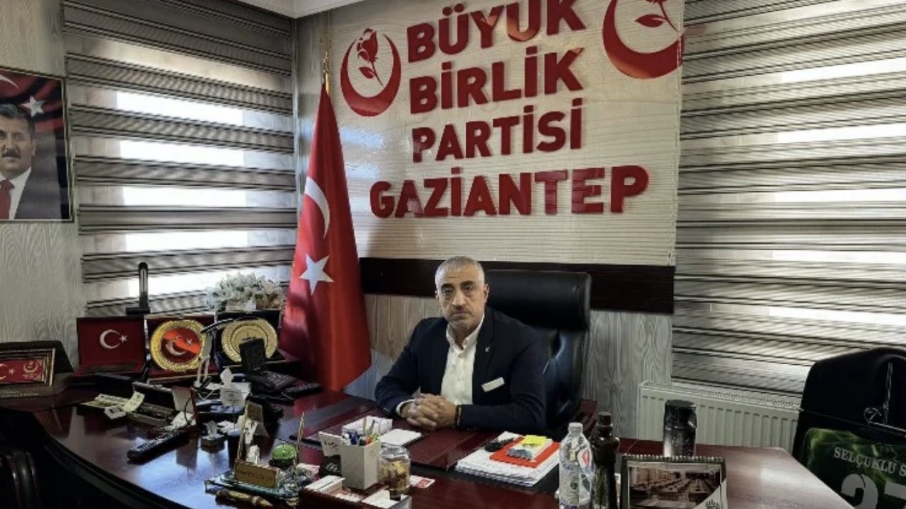 Büyük Birlik Partisi Gaziantep teşkilatı ayaklandı