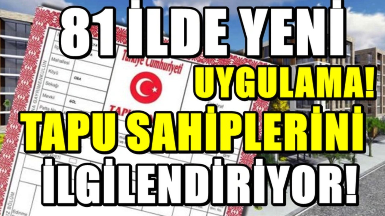 Mirasçılar Dikkat: Yeni Kurala Uymayanlar Tazminat Ödeyecek! Gaziantep dahil 81 ilde miras tapular için yeni dönem