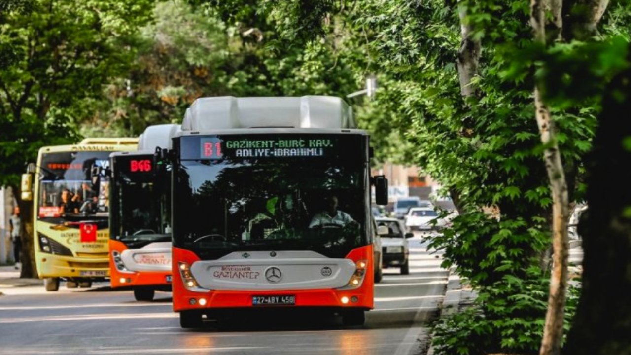 Gaziantep'te bu pazar toplu taşıma ücretsiz olacak