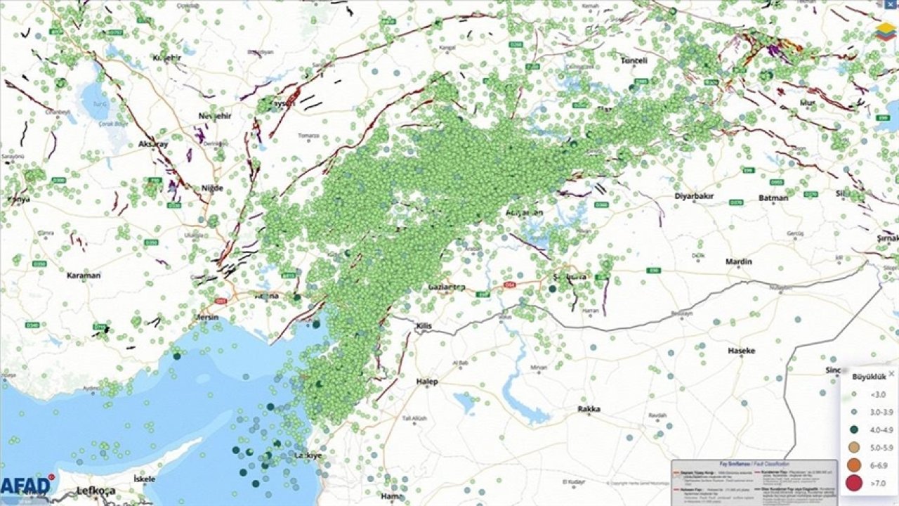 AFAD açıkladı! 1 yılda 60 bine yakın deprem meydana geldi