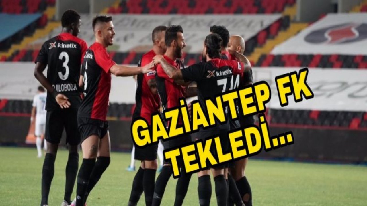 GAZİANTEP FK, KASIMPAŞA İLE YENİŞEMEDİ 2-2