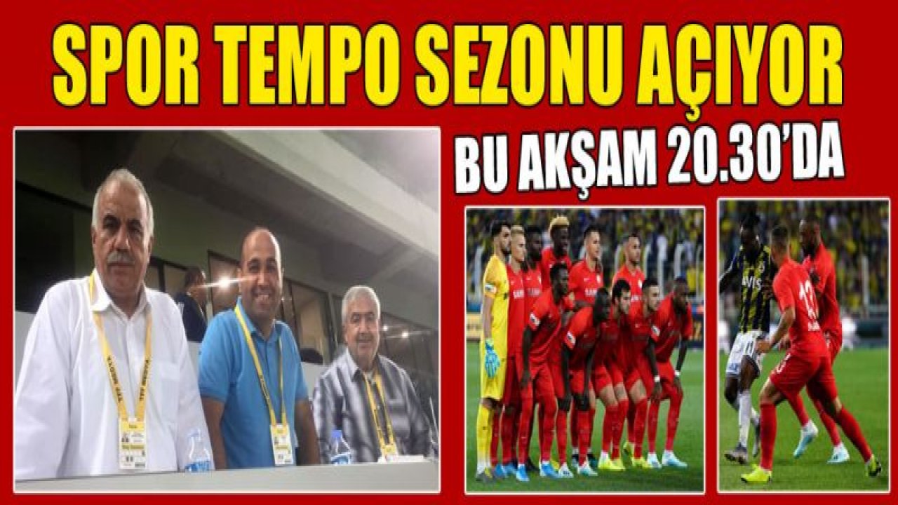 Spor Tempo bu akşam 20.30'da