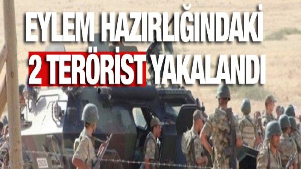 Eylem Hazırlığındaki 2 Terörist Yakalandı