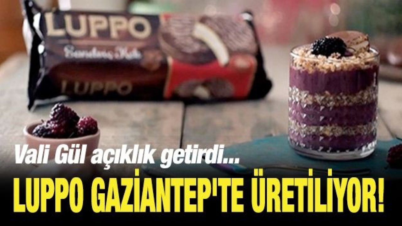 Luppo Gaziantep'te üretiliyor!