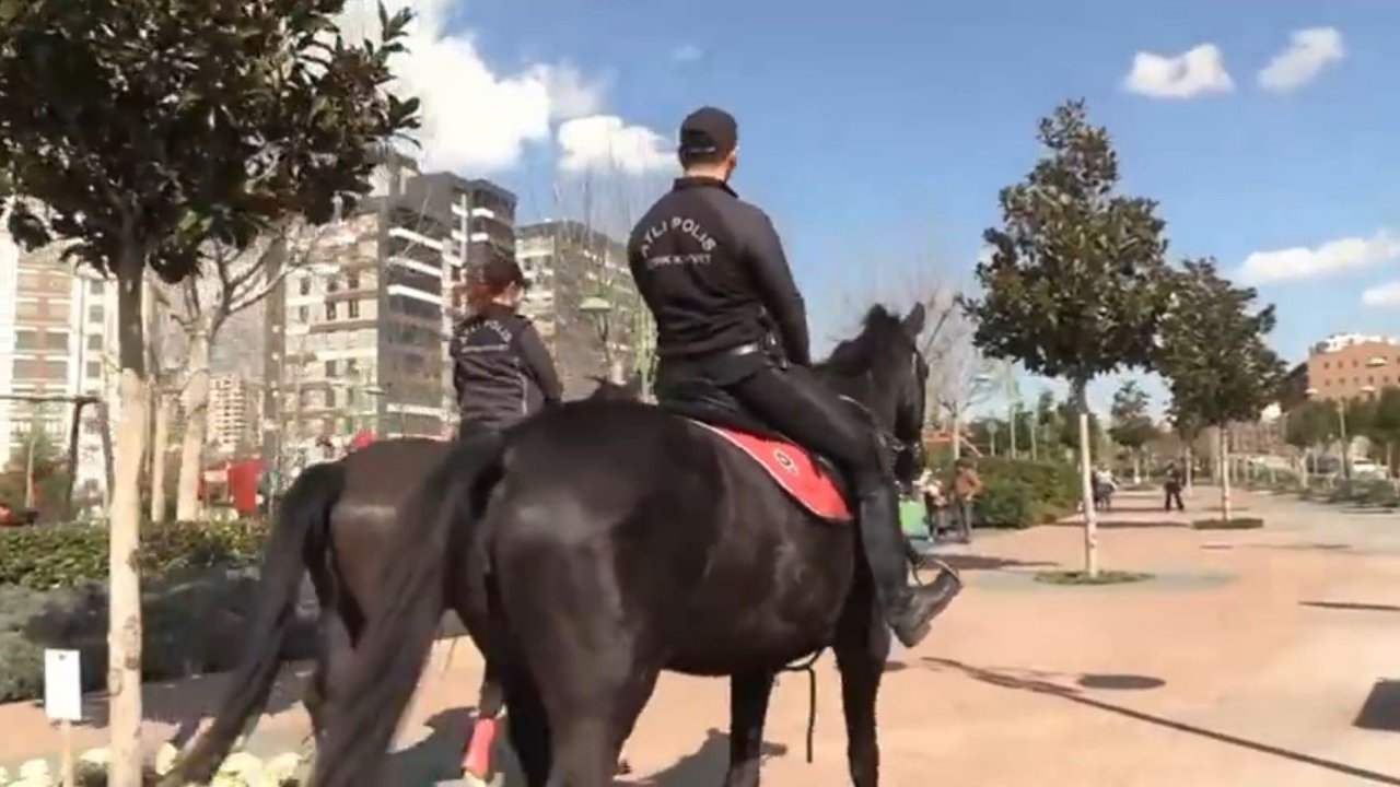 Atlı polisler Gaziantep’te göreve başladı