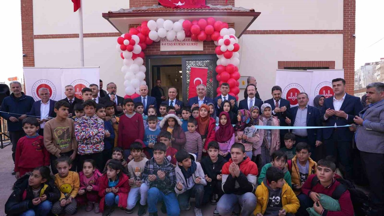 Gaziantep Güzelyurt Mahallesi 4-6 yaş Kur’an Kursu yoğun katılımla açıldı