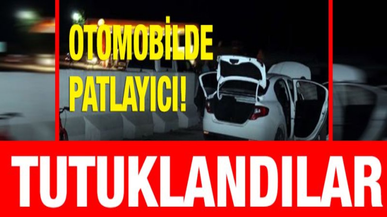 Otomobilde patlayıcı bulundu! Emniyet kuş uçurtmuyor