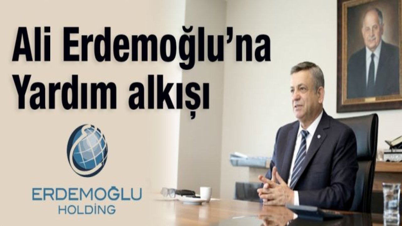 Alkışlar Ali Erdemoğlu’na