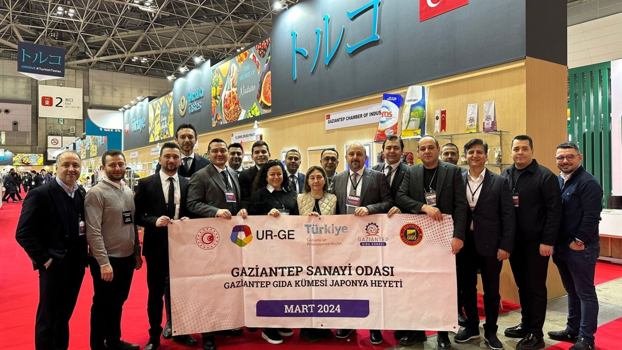 Gaziantep Sanayi Odası Gıda Kümesi Japonya’da