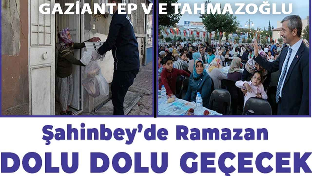 Şahinbey Belediyesi'nden Ramazan Müjdesi