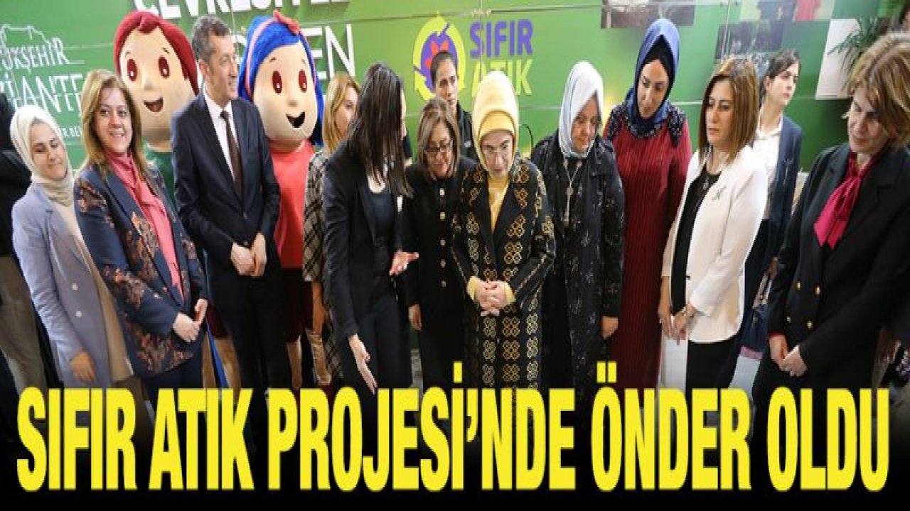 BAŞKAN ŞAHİN: BÜYÜKŞEHİR BELEDİYESİ SIFIR ATIK PROJESİ'NDE ÖNDER OLDU