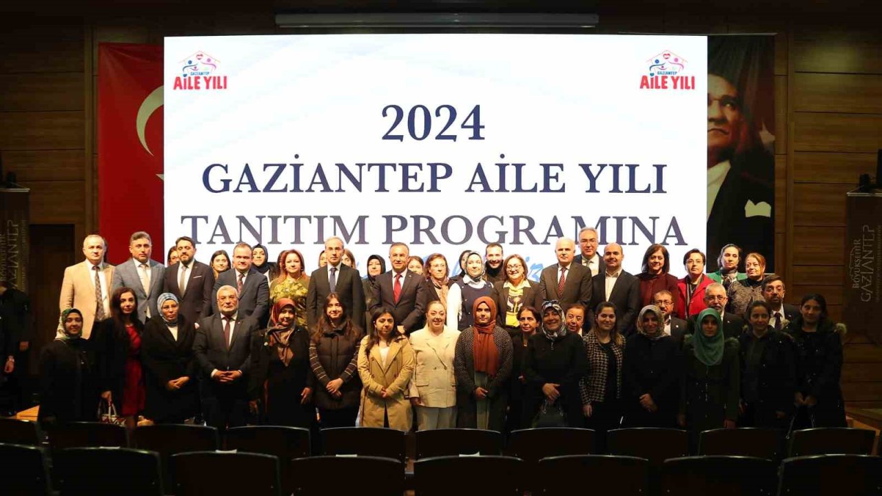 2024 Gaziantep Aile Yılı tanıtım toplantısı düzenlendi