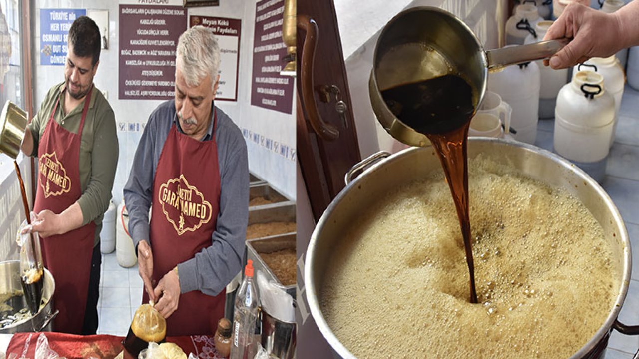 Gaziantep'te iftar sofralarının vazgeçilmez lezzeti : "Meyan şerbeti"