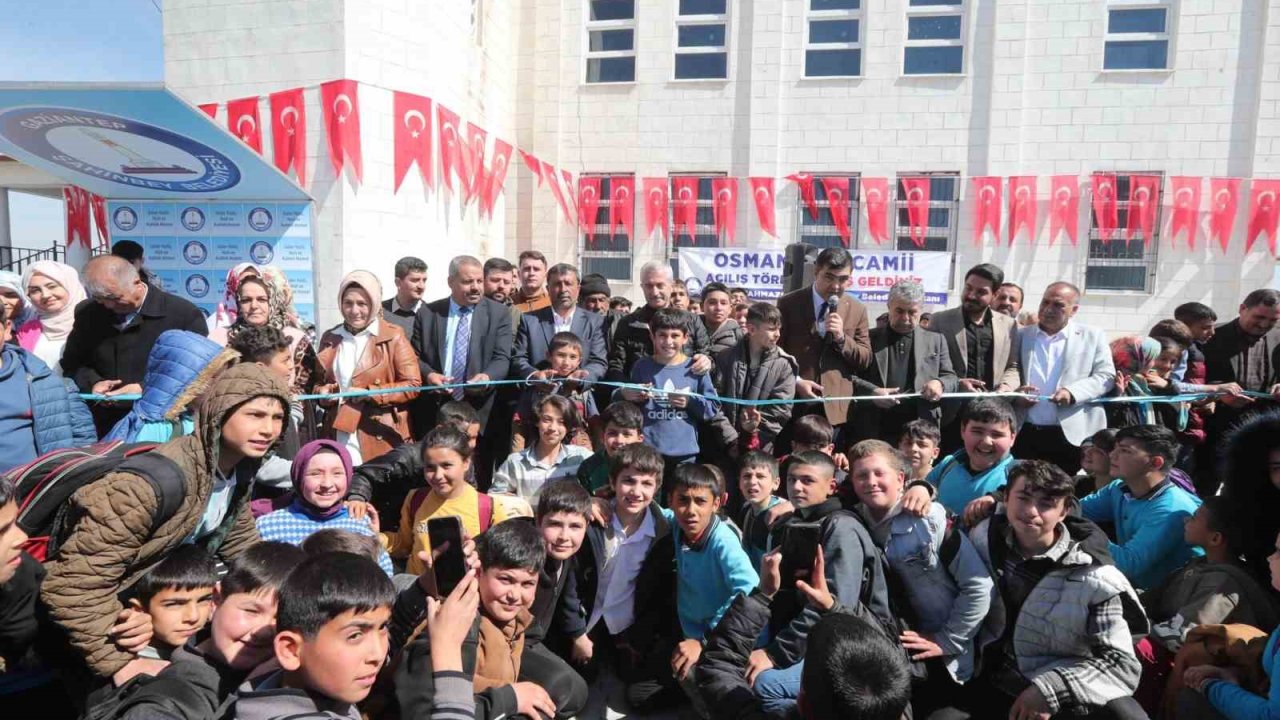 Şahinbey’de Osmangazi Camii hizmete açıldı