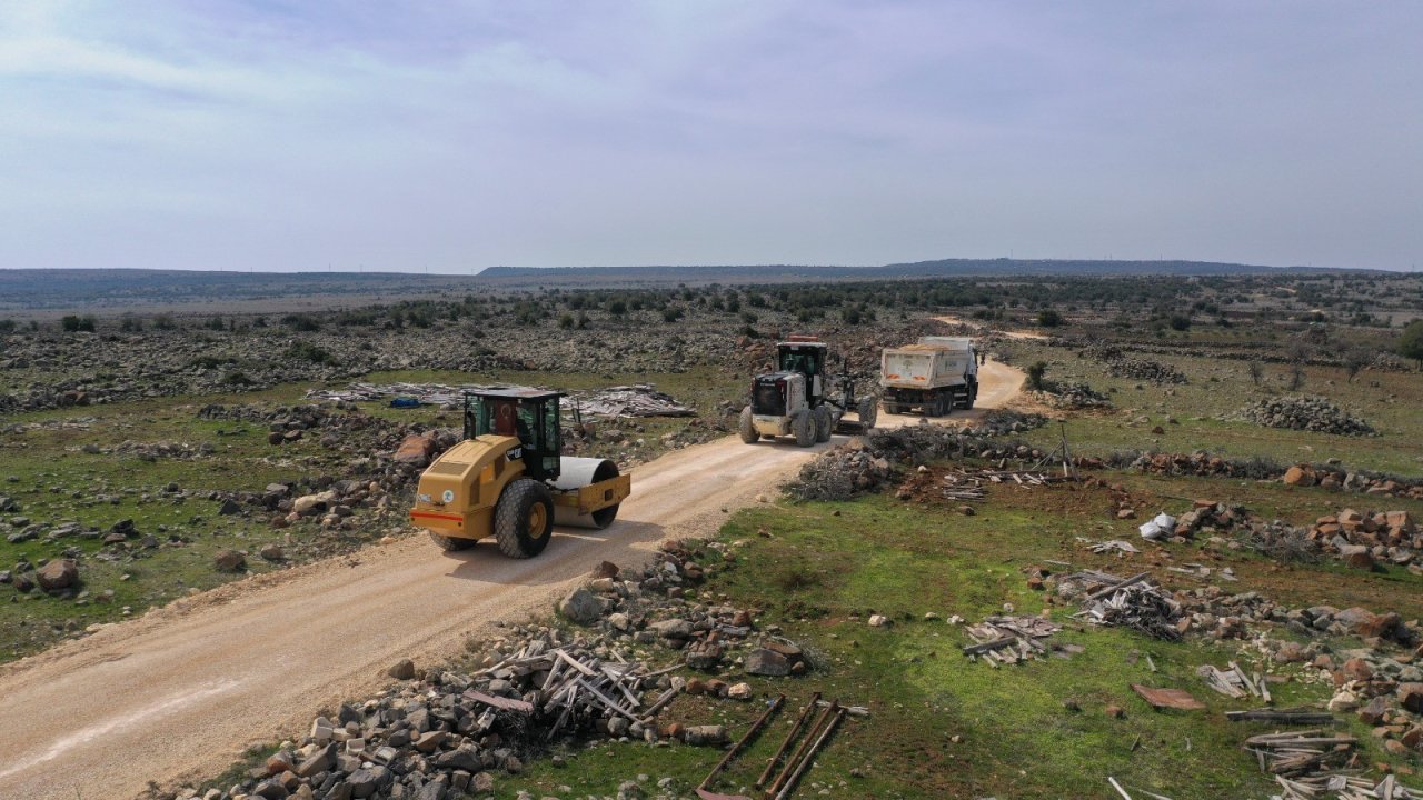 Şehitkamil'de açılan arazi yolları vatandaşları memnun ediyor