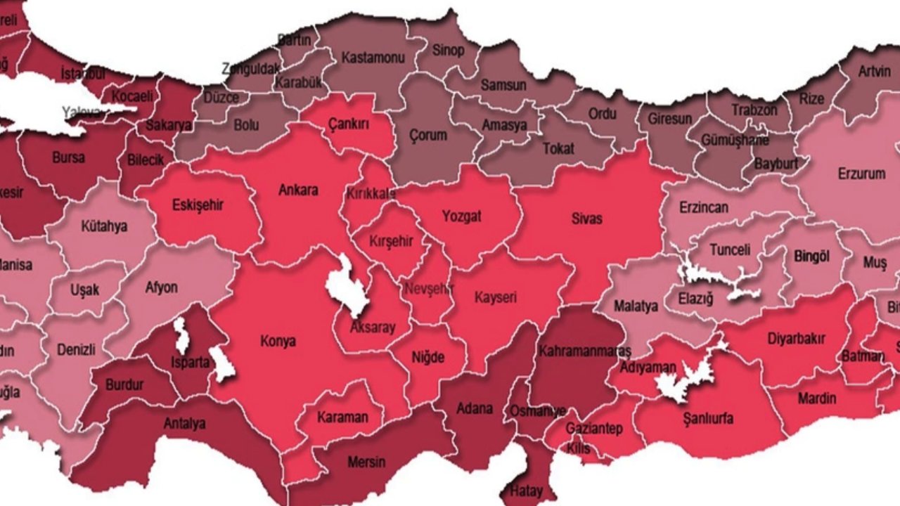 Gaziantep, Kilis, Şanlıurfa,  Adıyaman, Batman, Diyarbakır, Mardin, Siirt ve Şırnak için kırmızı uyarı! Acil tarih verildi