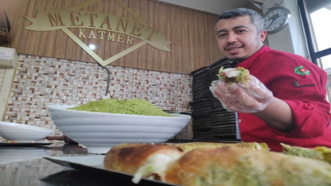 Gaziantep’in yeni lezzeti: Meyveli katmer