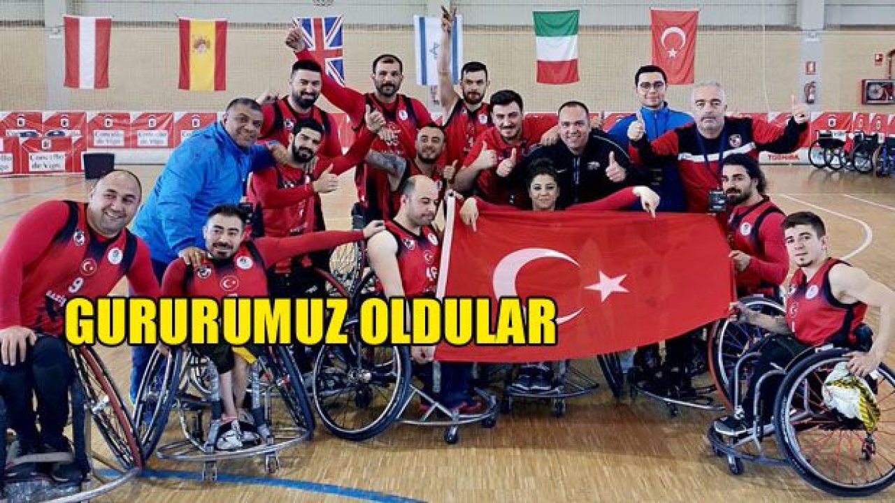 İspanya'da gururumuz oldular