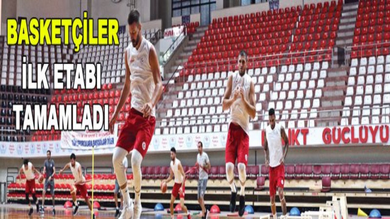 Basketçiler ilk etabı tamamladı