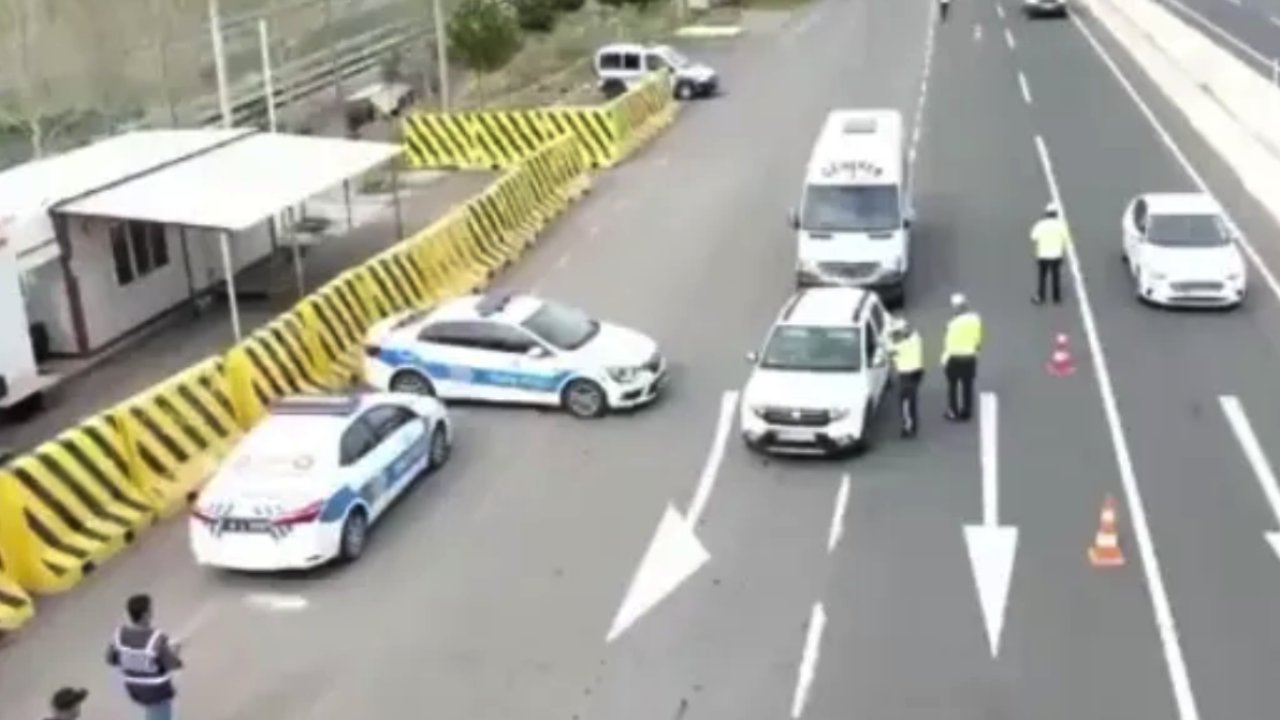 Gaziantep’te dron destekli trafik denetimi yapıldı