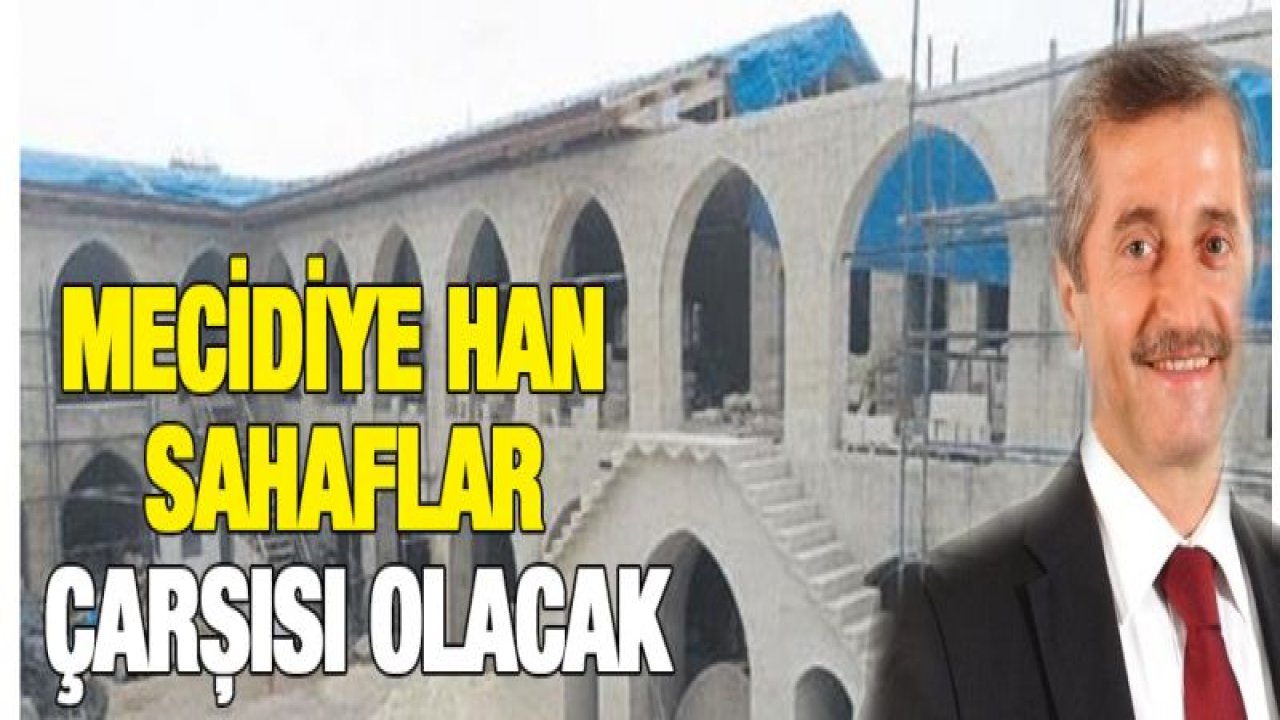 Mecidiye Han Sahaflar Çarşısı olacak