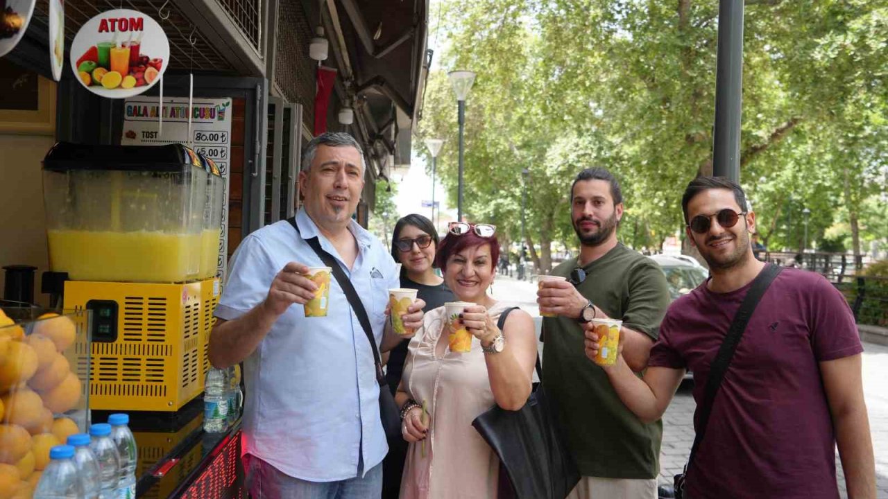 Gaziantep'te sıcak havaların vazgeçilmezi atoma ilgi arttı