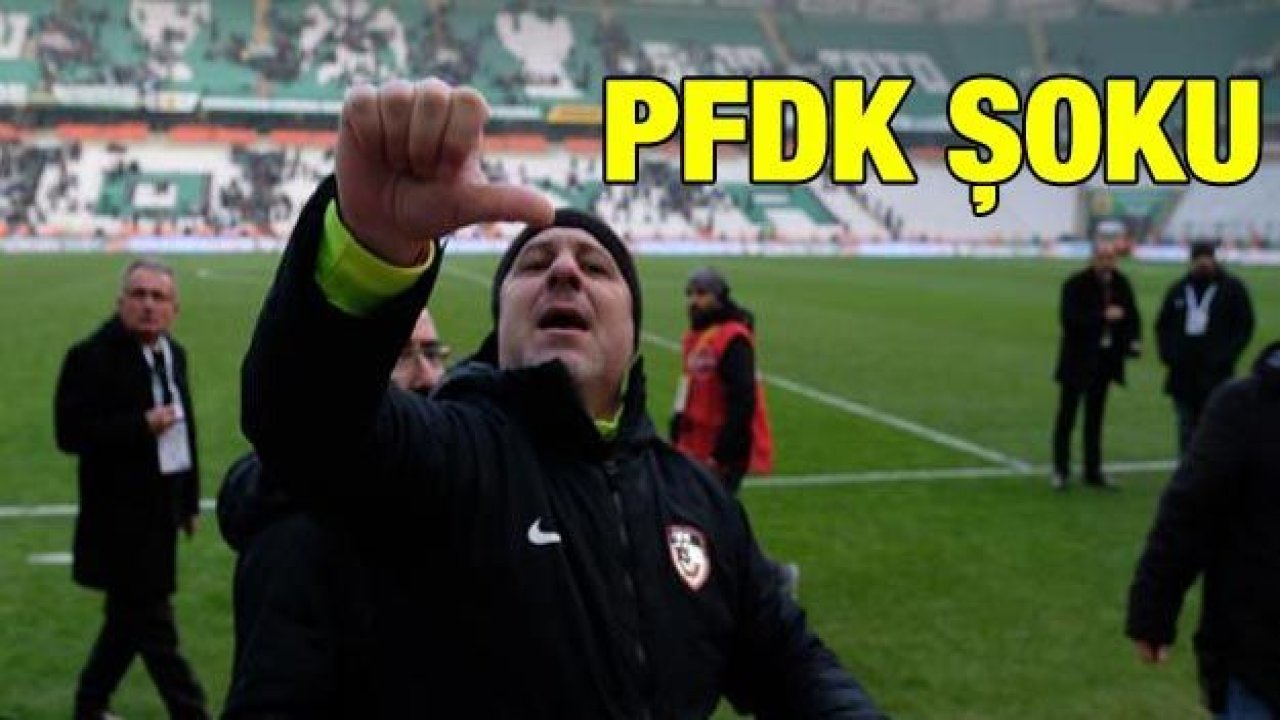 Sumudica'ya PFDK şoku