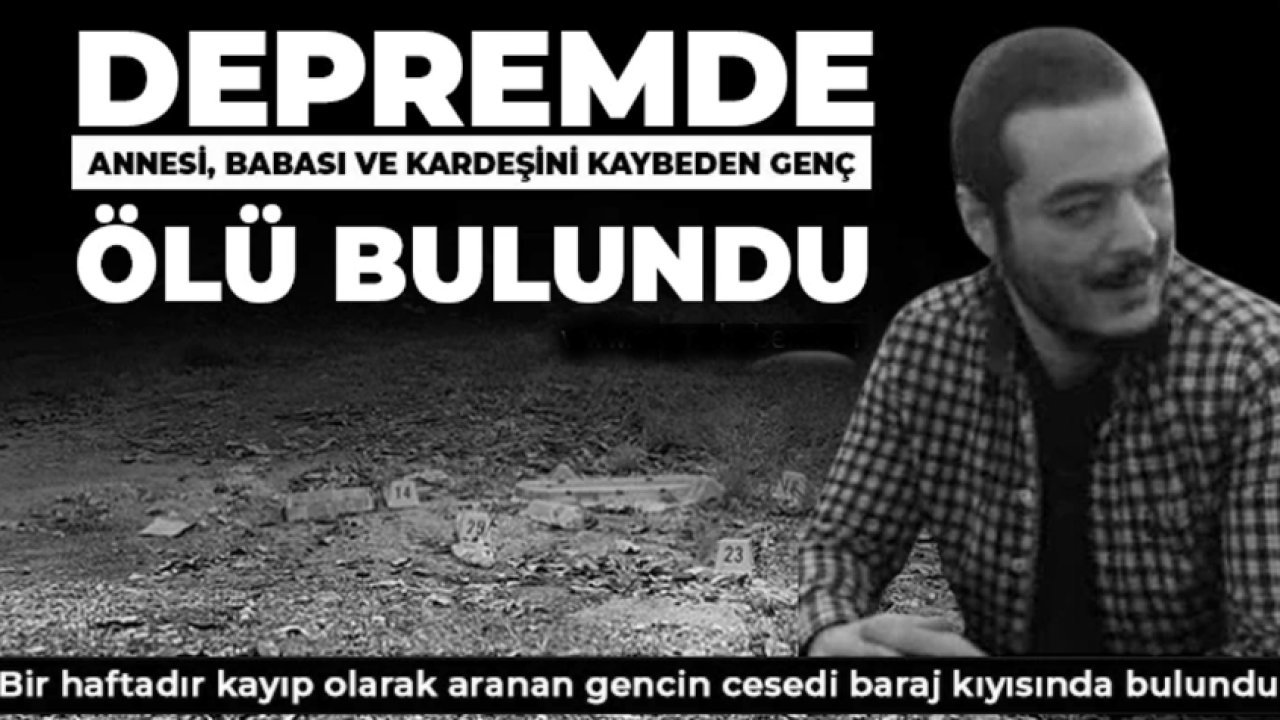 GAZİANTEP'TE YÜREKLERİ YAKAN ÖLÜM! Depremde annesi, babası ve kardeşini kaybetti; 19 YAŞINDAKİ FURKAN'DA ARTIK YOK