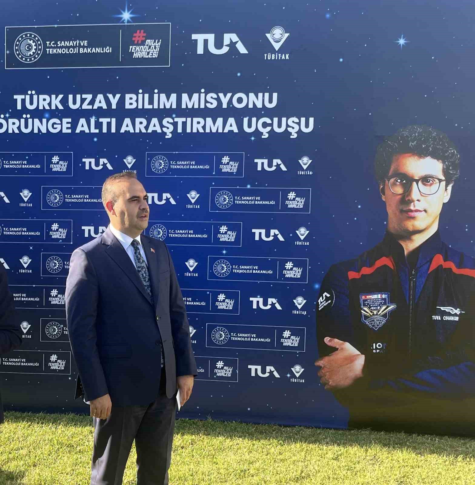 Türkiye'nin ikinci astronotunun uzay yolculuğu başladı