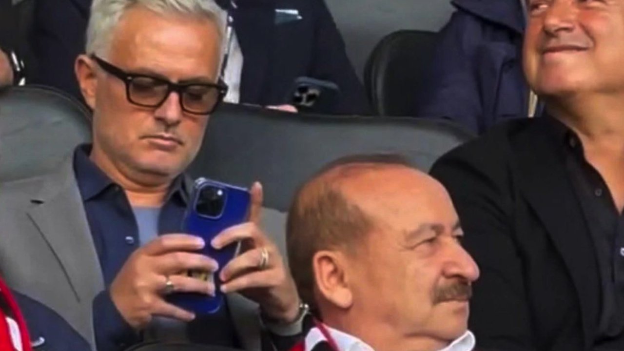 Gaziantep FK Başkanı Yılmaz, Milli maçı Mourinho ile izledi
