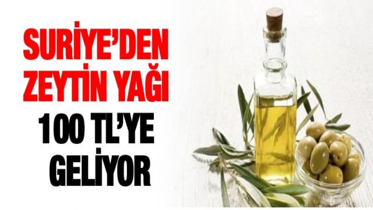 Zeytin yağında fiyat oyunu