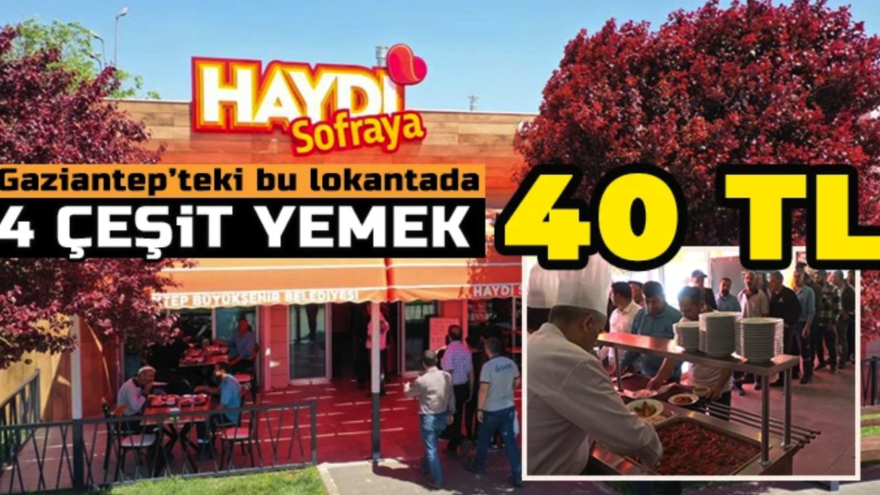Gaziantep'te Belediyelerin 40-45 Liraya Yemek Vermesine Tepki...