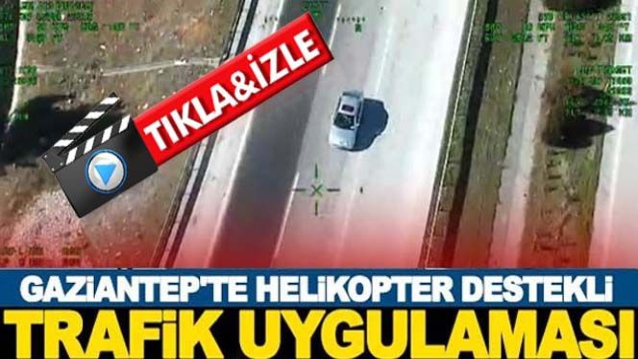 Helikopter Destekli Denetimler Sürüyor...