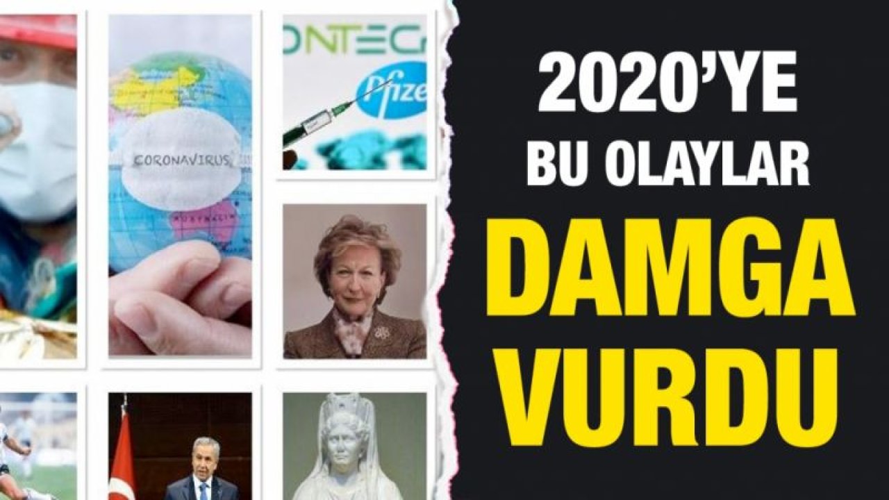 2020’ye bu olaylar damga vurdu