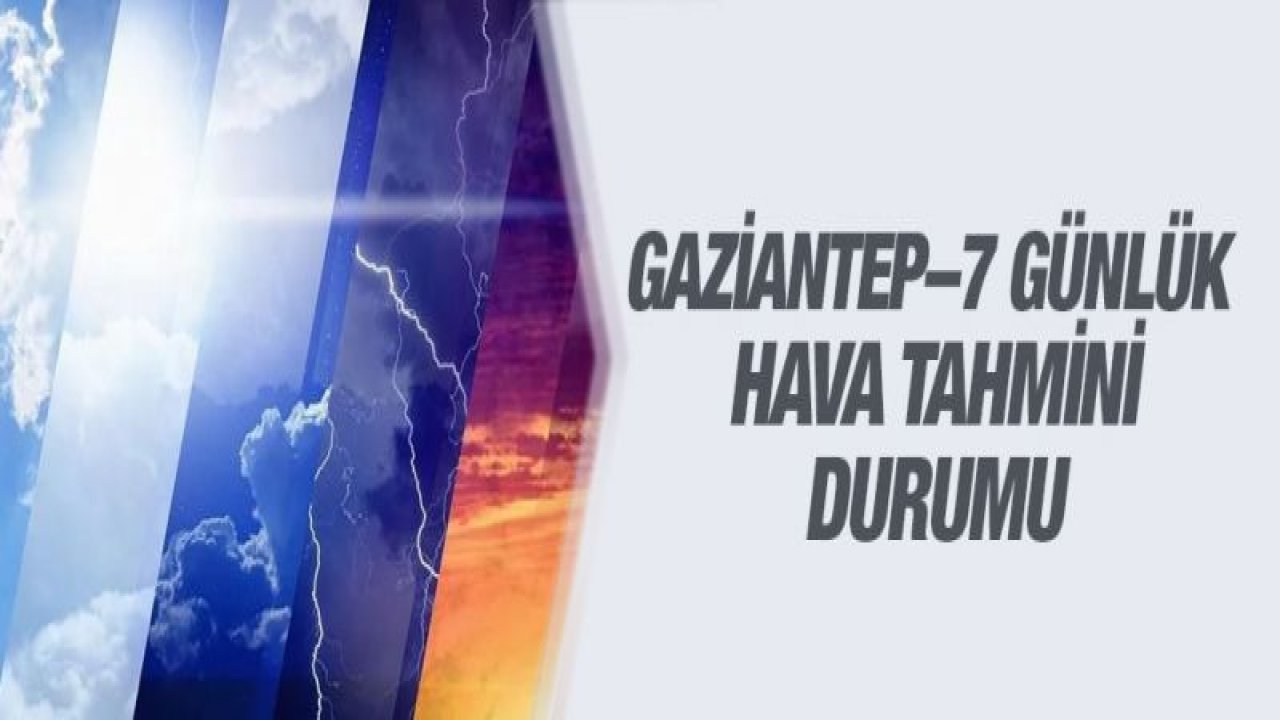 Gaziantep hava durumu