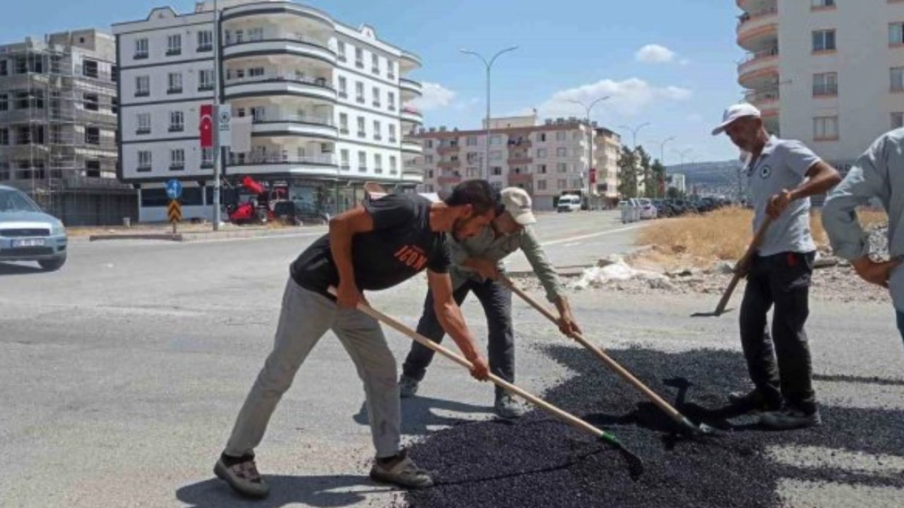 Gaziantep'in Araban ilçesinde yollar yapılıyor!