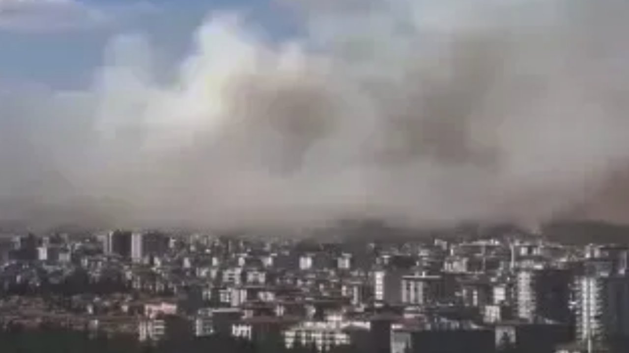 Gaziantep'te o mahalleden dumanlar yükseliyor!