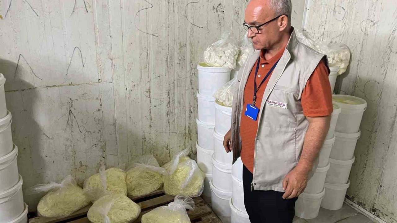 Gaziantep'te Neler Oluyor? Gaziantep’te 1 ton 112 kilogram kaçak peynir ele geçirildi