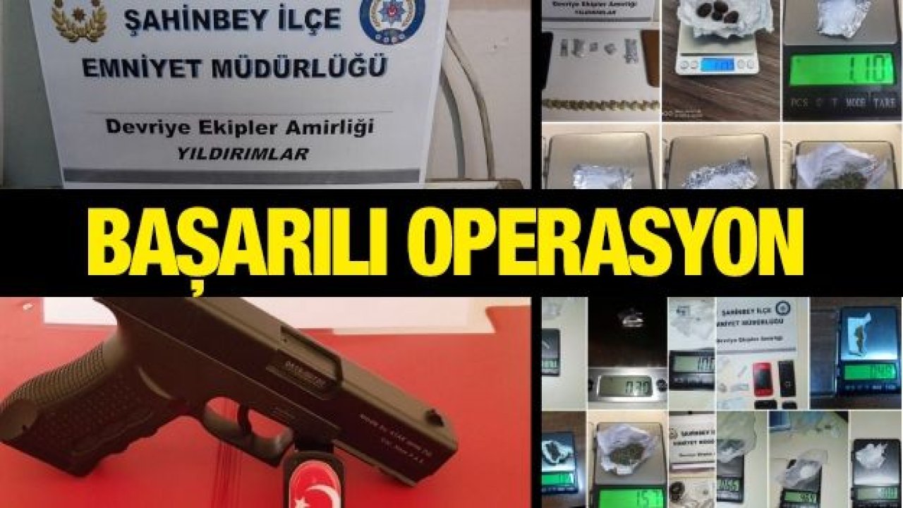 BAŞARILI UYUŞTURUCU OPERASYONU