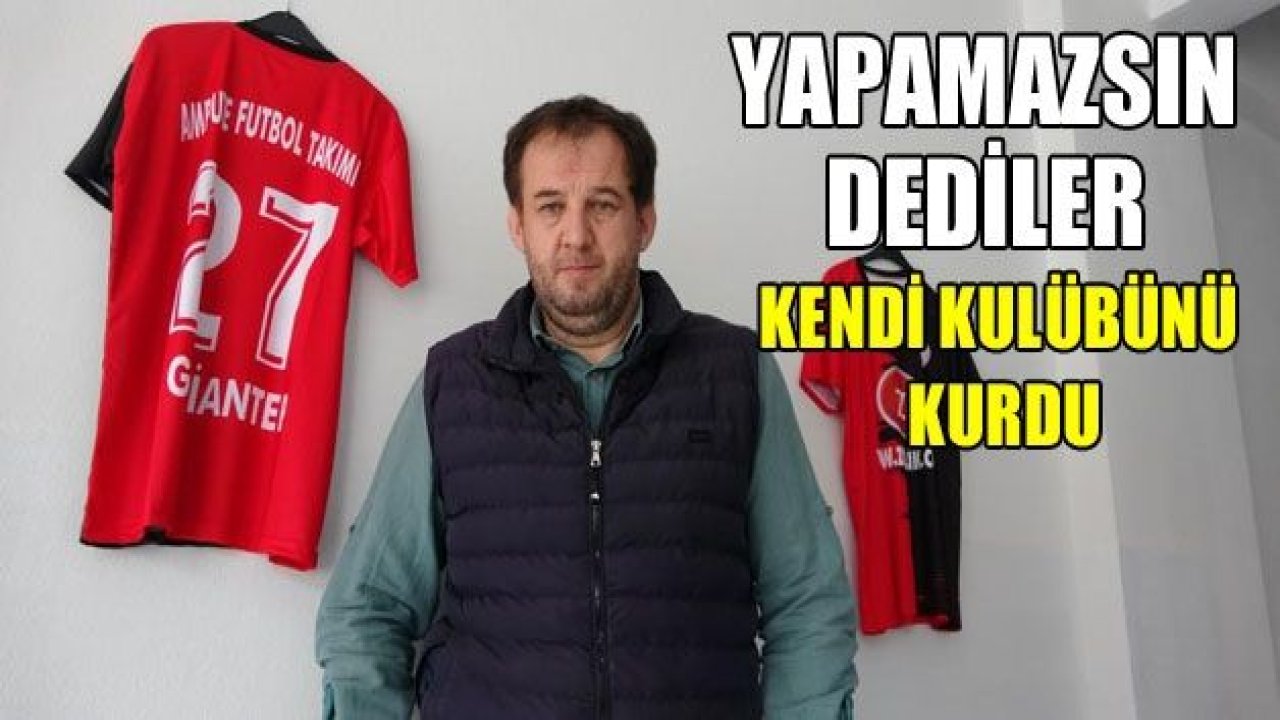 Sen yapamazsın dediler, şimdi kendi kulübünü kurdu