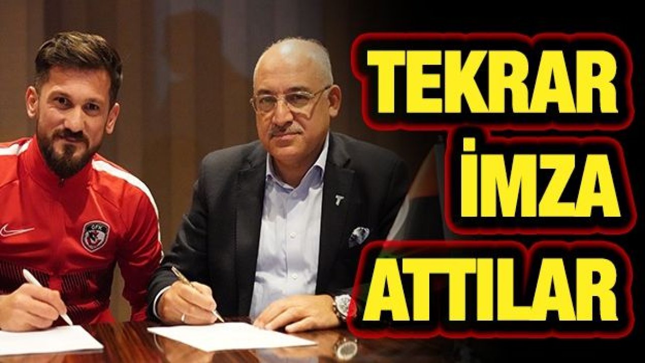 Gaziantep FK'da iki futbolcunun sözleşmesi uzatıldı